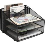 Patq - 5 compartiments trieur bureau pour optimiser l'espace, porte revue pour classer papiers a4 a la ... Patq - 5 compartiments trieur bureau pour optimiser l'espace, porte revue pour classer papiers a4 a la ...