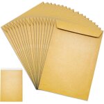 Patq - lot de 50 enveloppes a4 : 229 x 324 mm, 100 g, sans fenêtre, autocollantes, a rabat droit, fermeture ... Patq - lot de 50 enveloppes a4 : 229 x 324 mm, 100 g, sans fenêtre, autocollantes, a rabat droit, fermeture ...