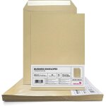 Patq - 50 enveloppes dâ¿expédition brunes c4 229x324mm 90g grandes pochettes dâ¿expédition sans fenêtre ... Patq - 50 enveloppes dâ¿expédition brunes c4 229x324mm 90g grandes pochettes dâ¿expédition sans fenêtre ...