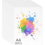 Patq - ® 50 feuilles a4 papier aquarelle, 300 g / m bloc aquarelle, pour dessin, croquis, peinture Patq - ® 50 feuilles a4 papier aquarelle, 300 g / m bloc aquarelle, pour dessin, croquis, peinture