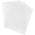 Patq - 50 feuilles papier calque hautement transparent din a4 21x 29, 7 cm 100g pour l'impression l'artisanat ...