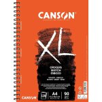 Patq - canson xl croquis - album spiral grand ct 120 feuilles a4 90g / m - ivoire