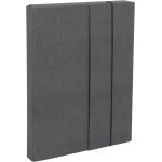 Patq - chemise a4 avec elastique - porte - documents en fibres et papier aspect lin - extra spacieux ... Patq - chemise a4 avec elastique - porte - documents en fibres et papier aspect lin - extra spacieux ...
