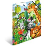 Patq - classeur a3 jungle, a elastique en carton, avec motif de maternelle, elastique, rabat intérieur ... Patq - classeur a3 jungle, a elastique en carton, avec motif de maternelle, elastique, rabat intérieur ...