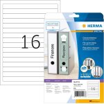 Patq - herma 5118 etiquettes pour classeur a anneaux 192 x 16, 9 a4 blanc Patq - herma 5118 etiquettes pour classeur a anneaux 192 x 16, 9 a4 blanc