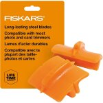 Patq - lame de rechange originales pour massicots, 2 unités, coupe droite, orange, 1003868 Patq - lame de rechange originales pour massicots, 2 unités, coupe droite, orange, 1003868