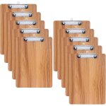 Patq - lelady porte bloc a5 avec pince, 10 pièces porte - blocs en bois, planchettes a pince et porte ... Patq - lelady porte bloc a5 avec pince, 10 pièces porte - blocs en bois, planchettes a pince et porte ...