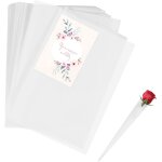 Patq - papier calque, 110 feuilles papier calque transparent a4 60g / m blanc papier calque rouleau pour ...