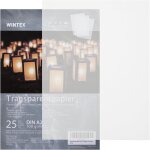 Patq - papier calque transparent 20 x 20 cm - lot de 100 - feuilles de calque pour l'impression jet d'encre ...