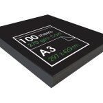 Patq - - papier cartonné recyclé - 270 g / m - noir - a1 / a2 / a3 / a4 - a3 - 100 feuilles Patq - - papier cartonné recyclé - 270 g / m - noir - a1 / a2 / a3 / a4 - a3 - 100 feuilles