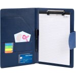Patq - porte - bloc a4 en cuir avec fermeture magntique, conferencier a4 cuir, porte - documents ecritoire ...