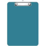 Patq - porte - bloc en plastique sarcelle format lettre standard a4 pour infirmires, etudiants, bureau ...