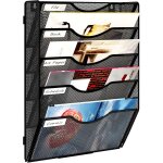 Patq - porte document mural 5 etages en métal - organisateur de bureau a4 avec support de rangement pour ... Patq - porte document mural 5 etages en métal - organisateur de bureau a4 avec support de rangement pour ...