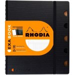 Patq - rhodia 132572c - cahier d`organisation rechargeable exabook noir a5 + - petits carreaux - 160 ...