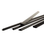 Pavo a4 3mm baguettes de reliure - noir (lot de 100)