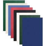Pavo pqt de 100 plats de couverture grain cuir 250g a4 vert for�t