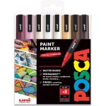 Pc - 3m lot de 8 marqueurs a peinture 0, 9 - 1, 3 mm tons neutres chauds dans une bo�te cadeau