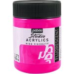 Pbo flacon 500ml peinture studio acrylics haute viscosit fluo rose