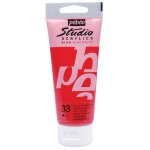 Pébéo peinture studio acrylique tube rouge cadmium imitation 100 ml Pébéo peinture studio acrylique tube rouge cadmium imitation 100 ml
