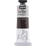 Pébéo tube 37 ml peinture artist acrylics extra fine sepia Pébéo tube 37 ml peinture artist acrylics extra fine sepia