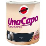 Peinture plastique ecologique, monocouche, noire 750 ml