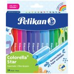 Pelikan 822312 stylo - feutre couleurs assorties 24 pi�ces