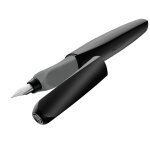 Pelikan 946814 twist stylo - plume pour droitier ou gaucher noir plume m