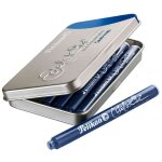 Pelikan boite de 6 cartouches d'encre longues  edelstein ink sapphire  bleu