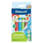 Pelikan colorella stylo - feutre noir, bleu, marron, vert, rouge, jaune 6 pice(s)