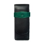 Pelikan tg 32 trousse a crayons cuir noir, vert