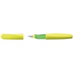Pelikan twist stylo plume neon, jaune n�on