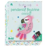 Pendentif feutrine coco - avec 2 coupons de feutrine trous, 3 coupons de feutrine adhsive, 1 coupon ...