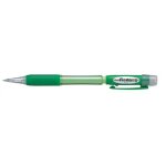 Pentel lot de 12 portes mines fiesta ii, pointe 0, 5 mm, corps vert
