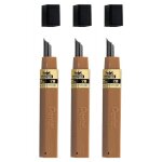 Pentel lot de 3 etuis de 12 mines hi - polymer 0, 5 mm 100 - 2b