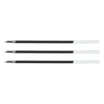 Pentel lot de 3 recharges pour stylo bille rtractable bxc47, vicuna c4 - vert