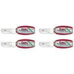Pentel lot de 4 correcteurs liquide pentex pocket zl103 - wf haute prcision 4, 2ml blanc