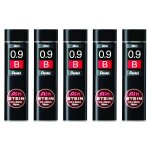 Pentel lot de 5 etuis de 36 mines 0, 9 mm ain stein c279 dureté b Pentel lot de 5 etuis de 36 mines 0, 9 mm ain stein c279 dureté b