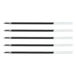 Pentel lot de 5 recharges pour stylo bille rtractable bxc47, vicuna c4 - vert