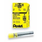 Pentel 509 - h lot de 12 etuis de 12 mines pour porte - mines 0, 9 mm