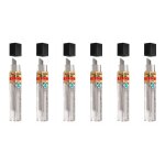 Pentel lot de 6 etuis de 12 mines hi polymer super, 0, 5mm - 4b Pentel lot de 6 etuis de 12 mines hi polymer super, 0, 5mm - 4b
