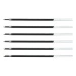 Pentel lot de 6 recharges pour stylo bille rtractable bxc47, vicuna c4 - vert