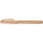 Pentel brush sign stylo - feutre fin marron 1 pi�ce(s)
