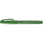 Pentel brush sign stylo - feutre fin vert 1 pi�ce(s)