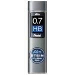 Pentel c277 - hb lot de 12 etuis de 40 mines pour porte - mines 0, 7mm