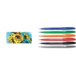 Pentel feutre stylo sign pen s 520, gris argent�