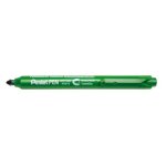 Pentel marqueur permanent r�tractable pen nsx15 pointe fine vert
