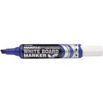 Pentel marqueur tableau blanc maxiflo mwl - 6 pointe biseaut�e large bleu