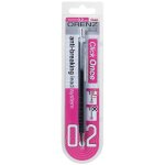 Pentel porte - mines orenz, 0, 2 mm, noir