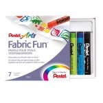 Pentel pts - 7 pastel a l'huile couleurs assorties 7 pi�ces