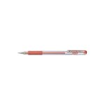 Pentel roller encre gel mtallique hybrid gel grip, bronze